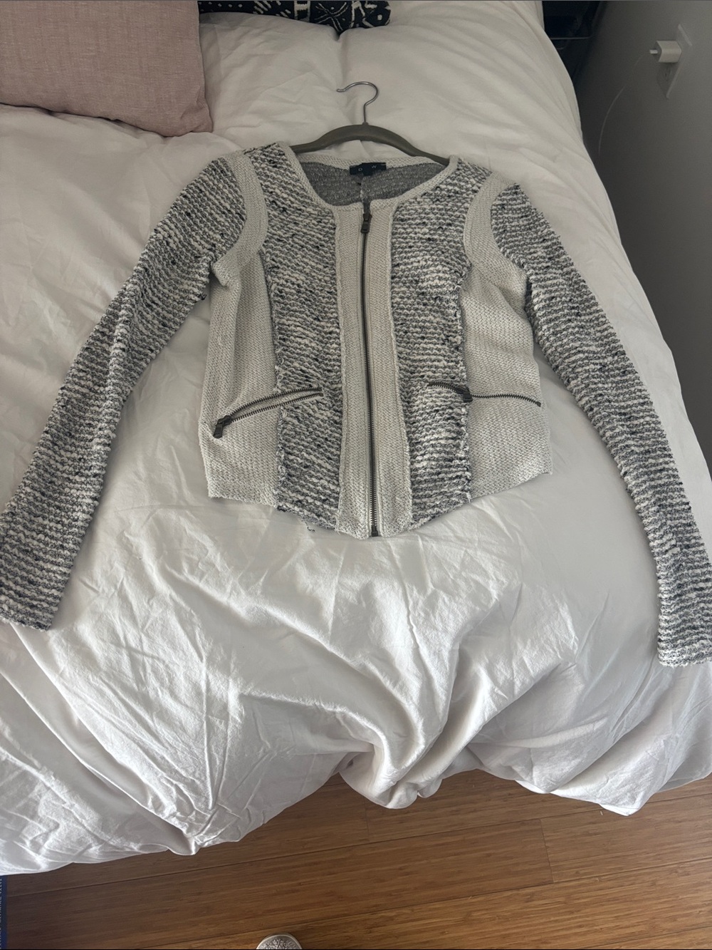 Drew Tweed Black and White Blazer - size small